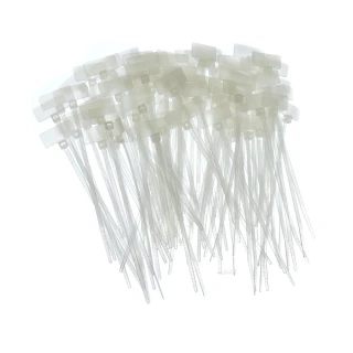 Opaski zaciskowe opisowe z tabliczką 110x2,5mm