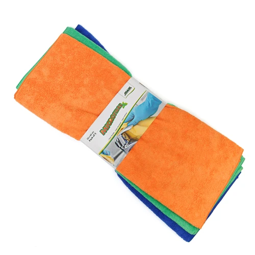 Ścierki mikrofibry 3szt 50x60cm zestaw