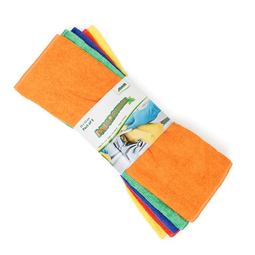 Ścierki mikrofibry 5szt 33x33cm zestaw