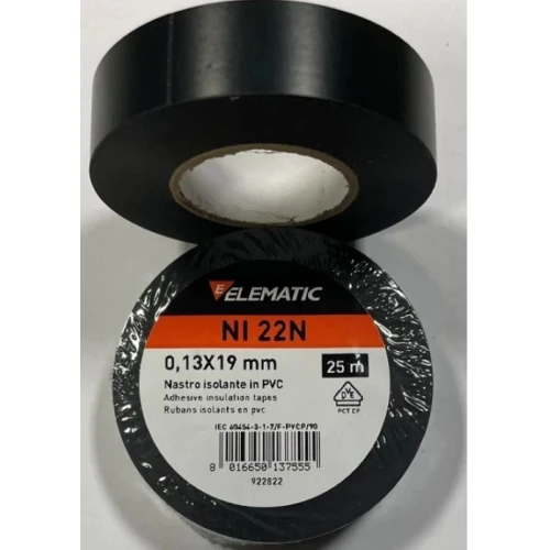 Taśma izolacyjna 19mm x 25m. Włoska 10szt.