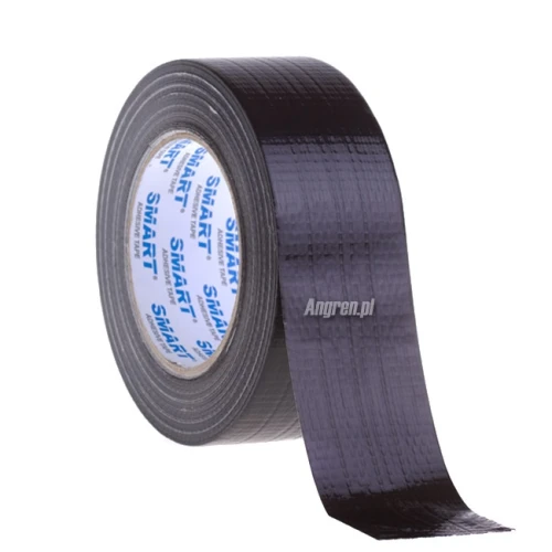 Taśma techniczna Smart 50mm / 50 m czarna ( Duct Tape )