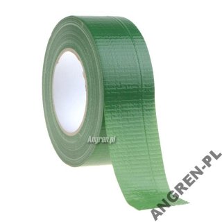 Mocna taśma techniczna 50mm/50m zielona ( Duct Tape )