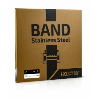 Taśma typu Band AISI 201 nierdzewna 9,5mm / 25m Karton