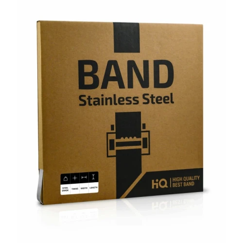 Taśma typu Band AISI 201 nierdzewna 9,5mm / 25m Karton