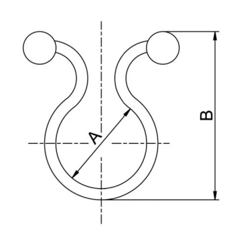 Zapięcie typu Twist 10,5mm 1000szt.